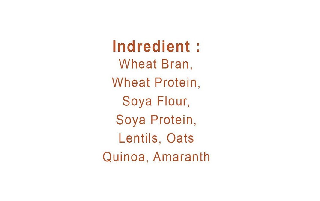 NutroActive Brown-X-Atta, Low Carb High Protein Atta   Pack  9 kilogram